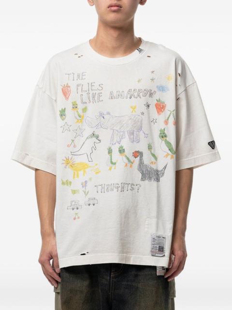 graphic-print T-shirt