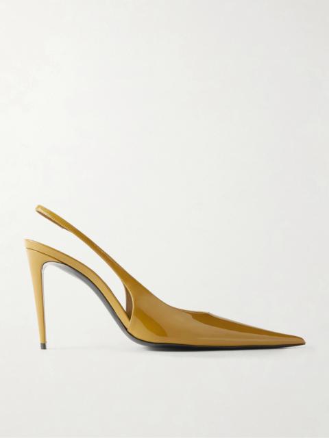 Guermantes Patent-leather Slingback Pumps