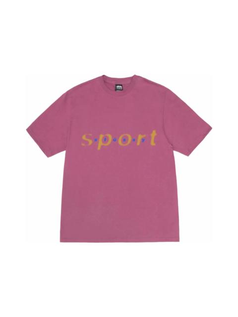 Stussy Dot Sport T-shirt Berry