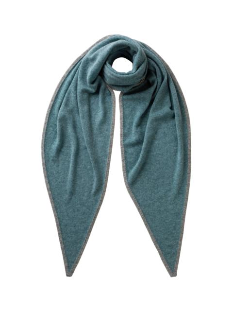 Gauzy Cashmere Green Diamond Scarf