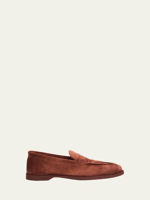 Men's Pace Suede Penny Loafers