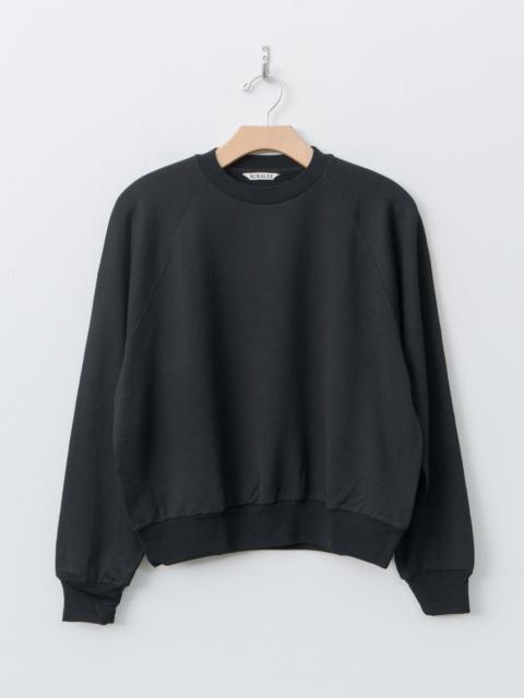 Light Wool Sweat P/O - Black