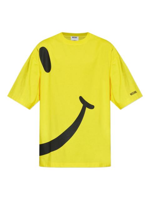 x SMILEY logo-print T-shirt