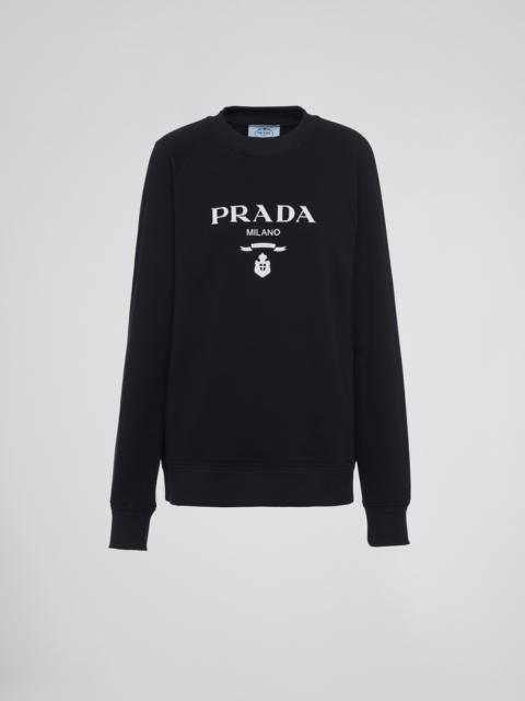 Embroidered sweatshirt
