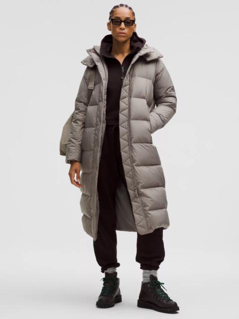 Wunder Puff 600-Down-Fill Long Jacket