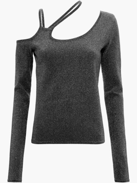 CUT OUT DETAIL ASYMMETRIC TOP