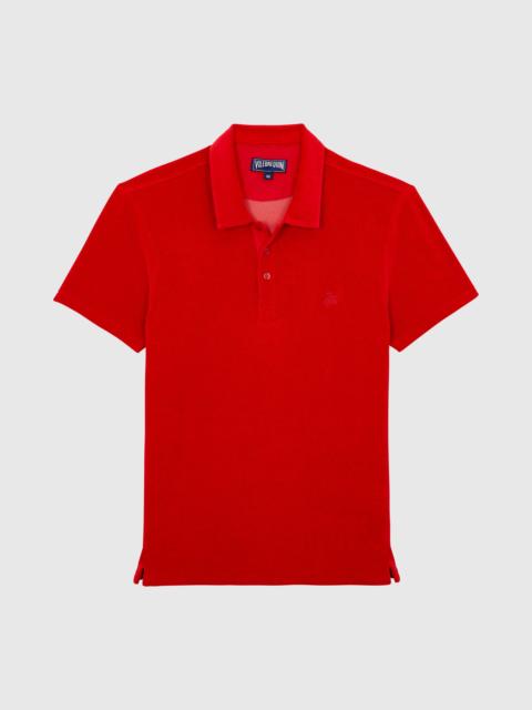 Men Terry Polo Solid