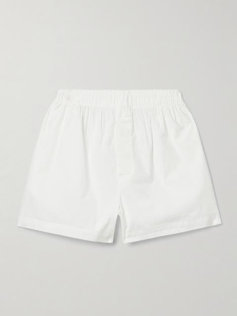 Cotton-blend Poplin Boxers