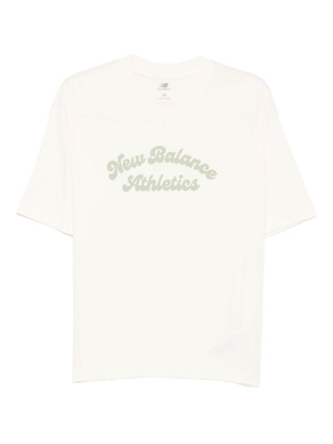 logo-print cotton T-shirt