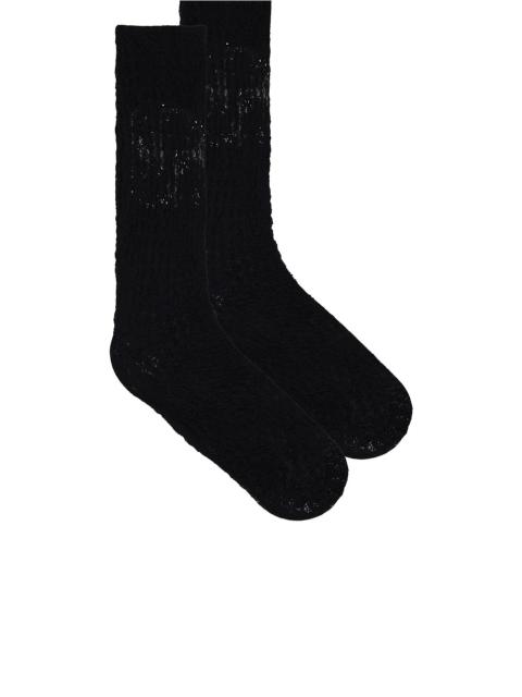 Structured Lace Knee-highs