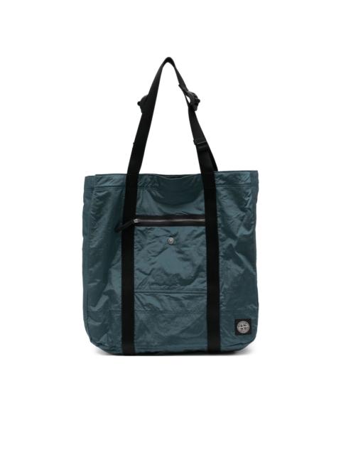 zip-pocket tote bag