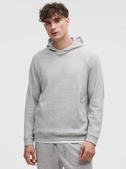 Textured Double-Knit Cotton Hoodie