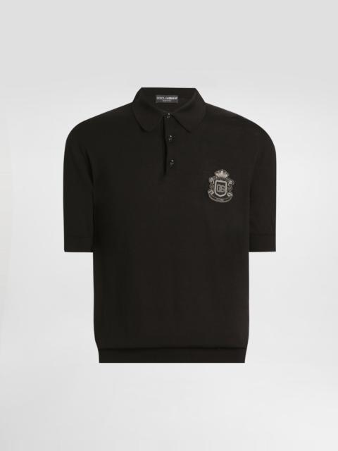 Cotton polo shirt