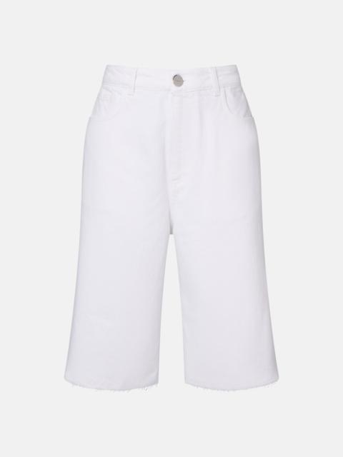 Cotton capri jeans