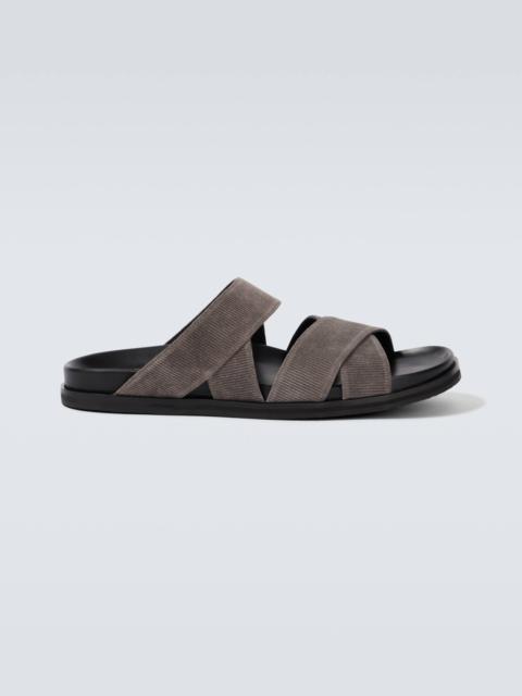 Seaton suede sandals