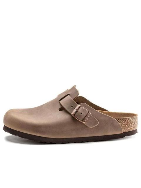 Birkenstock Boston Narrow 'Oiled Leather Tobacco Brown' 0960813