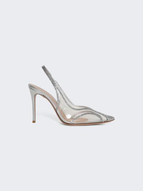 Brenda Pumps Transparent And Silver