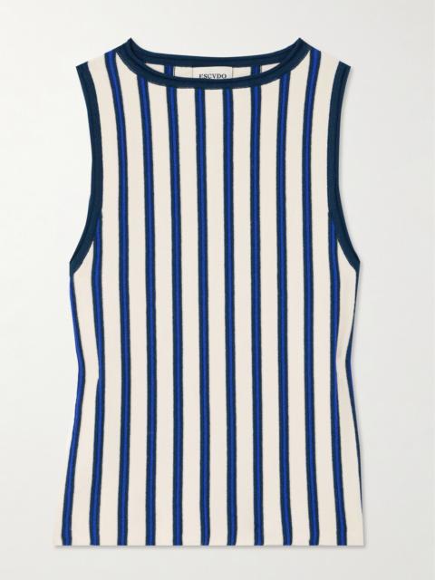 Manglar Striped Organic Cotton Top