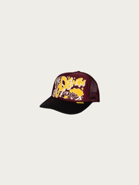 TH.D.D.Track Cap - Burgundy/Black