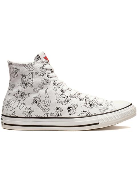Converse Chuck Taylor All Star Hi Tom and Jerry White