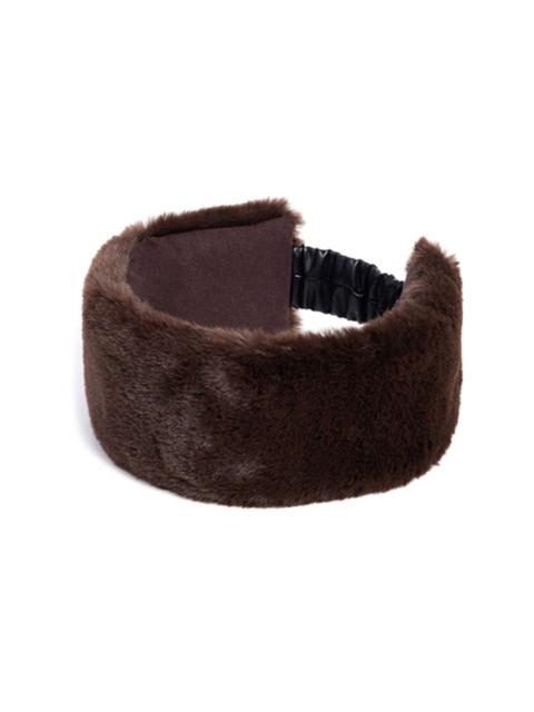 faux-fur hair band