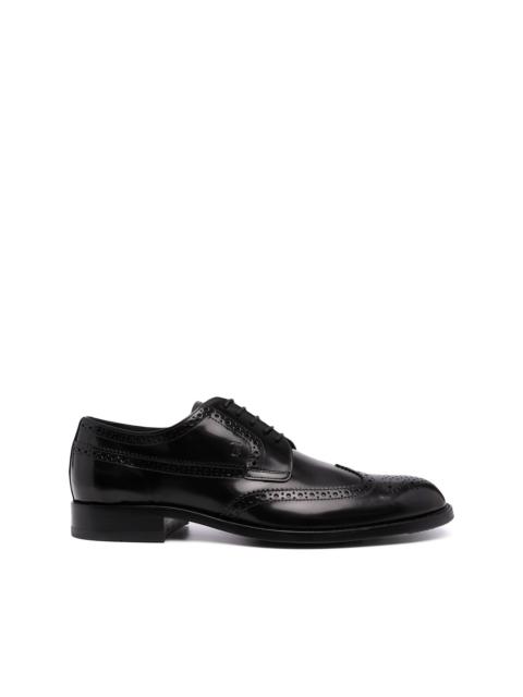 leather lace-up brogues