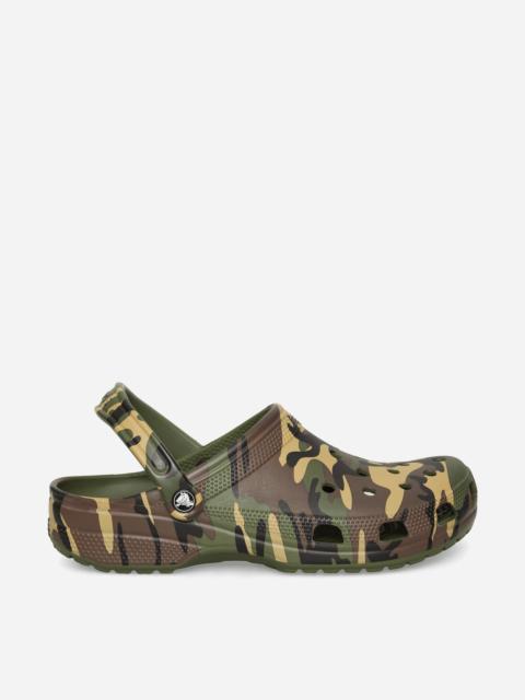 Classic Camouflage Clogs Army Green