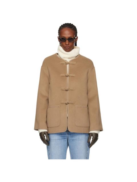 Beige Double-Faced Wool Jacket