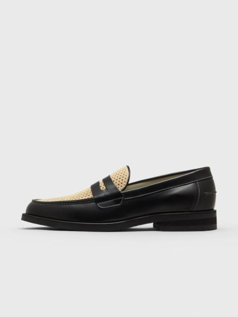 Wilde Rattan Penny Loafer