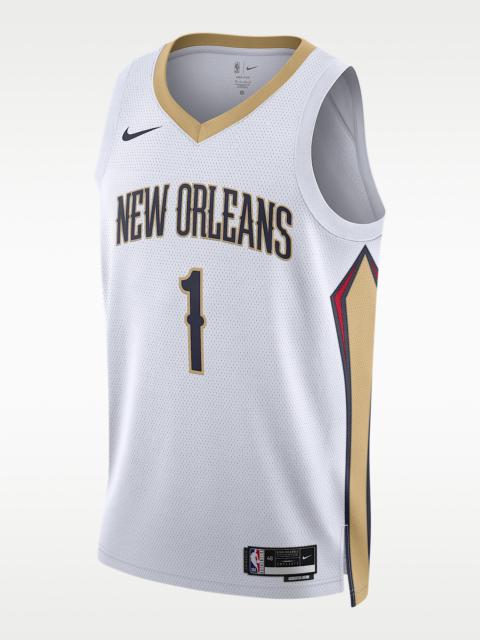 New Orleans Pelicans Association Edition 2022/23 Nike Men's Dri-FIT NBA Swingman Jersey