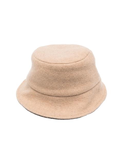 felted wool-silk bucket hat