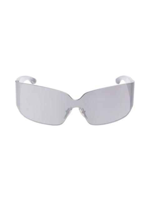 Mono Square Sunglasses  in Silver