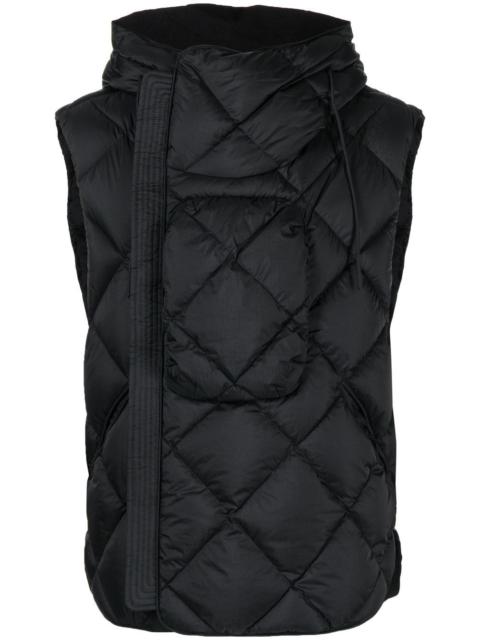 padded quilted gilet