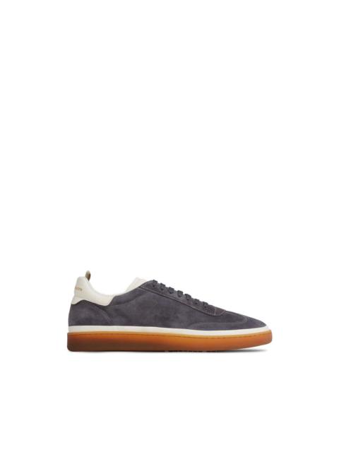 suede lace-up sneakers