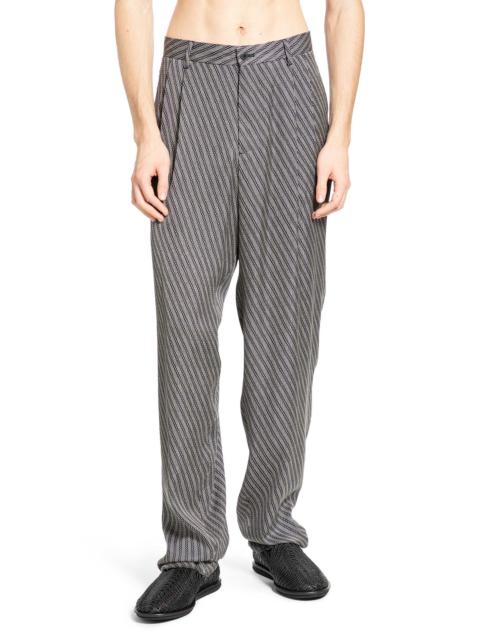 Diagonal Printed Trousers