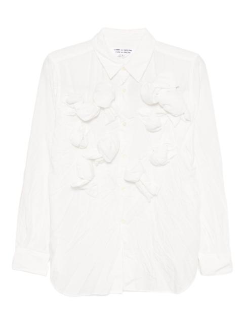 knot-detail blouses