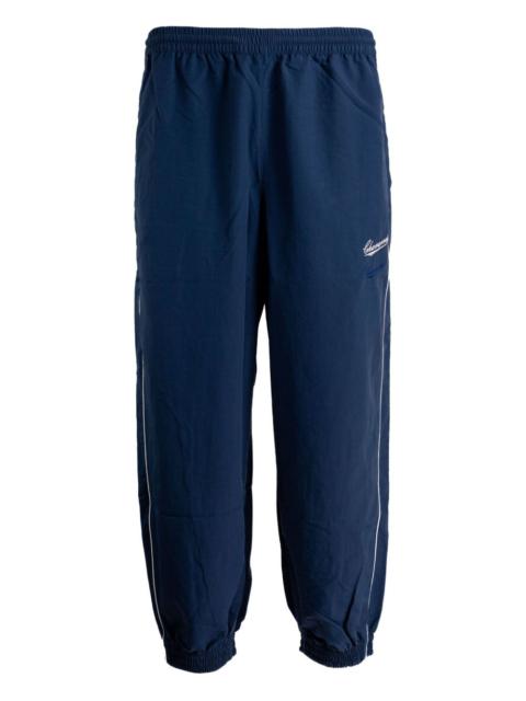 logo stripe track pants