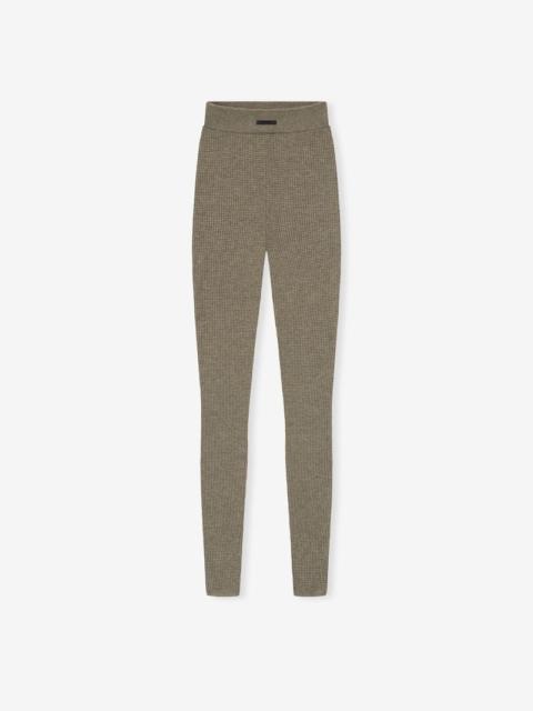 Womens Waffle Leggings