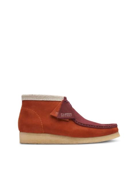 Wallabee "DARK ORANGE / COMBINATION" desert boots