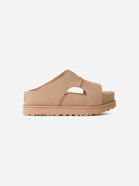 ® Women's Goldenstar Hi Cutout Slide Sandal in Sand
