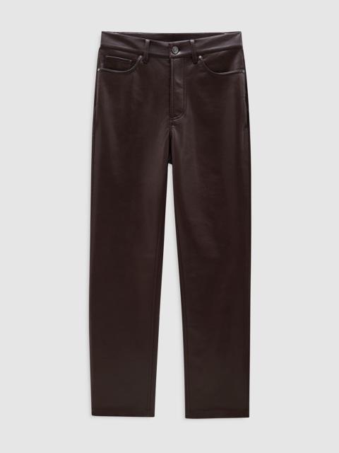 Bruno Pant - Deep Brown Recycled Leather