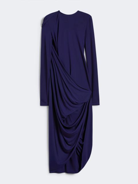 ARIETE1234 Asymmetrical draped dress - RUNWAY