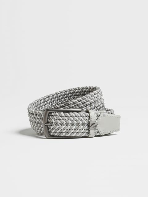 GREY MÉLANGE RAYON BELT