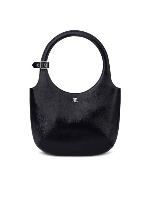Holy leather tote bag