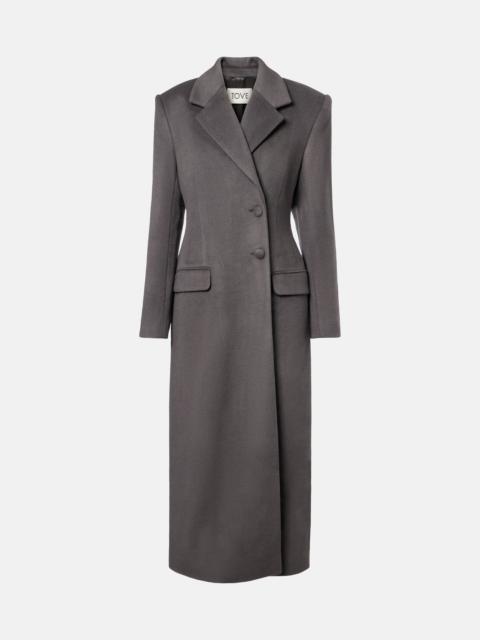 Vonnie wool coat