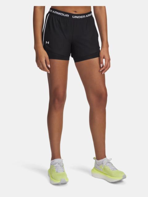 Women's UA Tech™ Play Up 2-in-1 Shorts