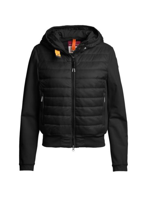 Caelie hooded quilted jacket