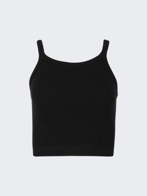X Hailey Bieber Ribbed Tank Black