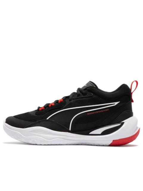 PUMA Playmaker 'Black White Red' 385841-01