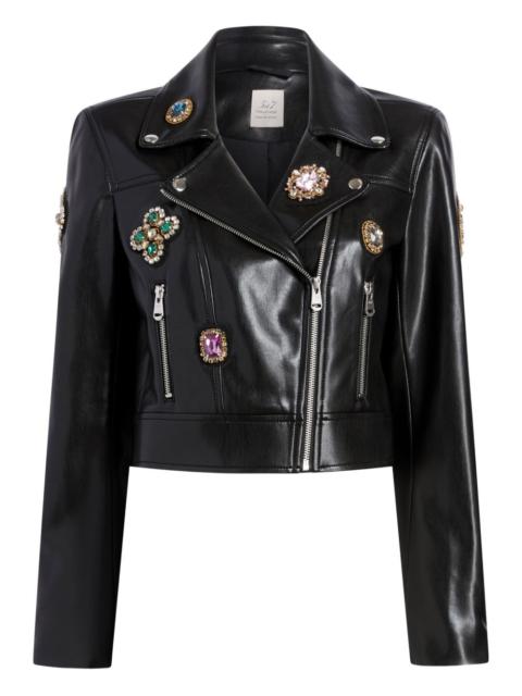 Baroque patches genevieve jacket